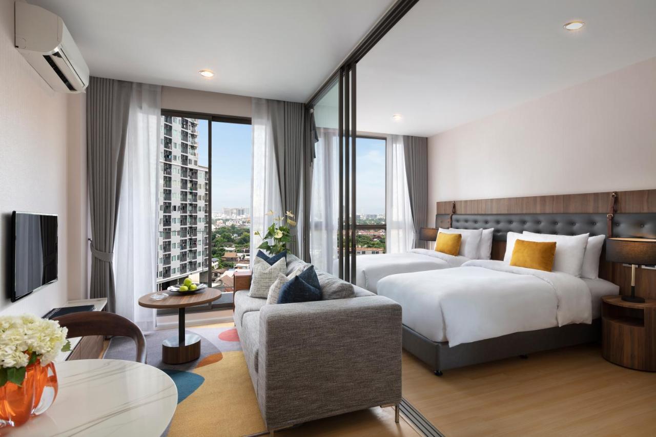 Oakwood Suites Tiwanon Bangkok نونتابوري المظهر الخارجي الصورة